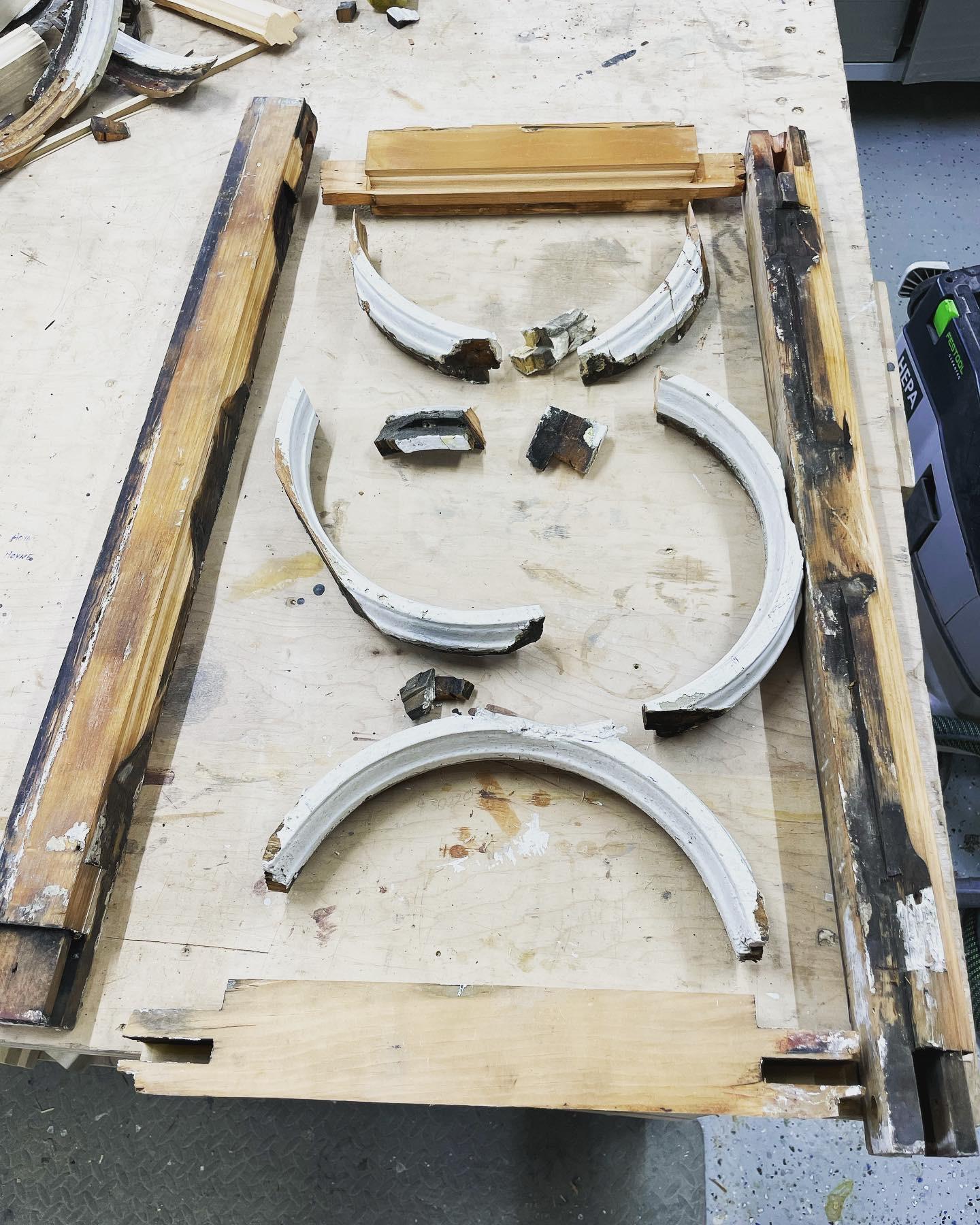 Custom Antique Wood Storms