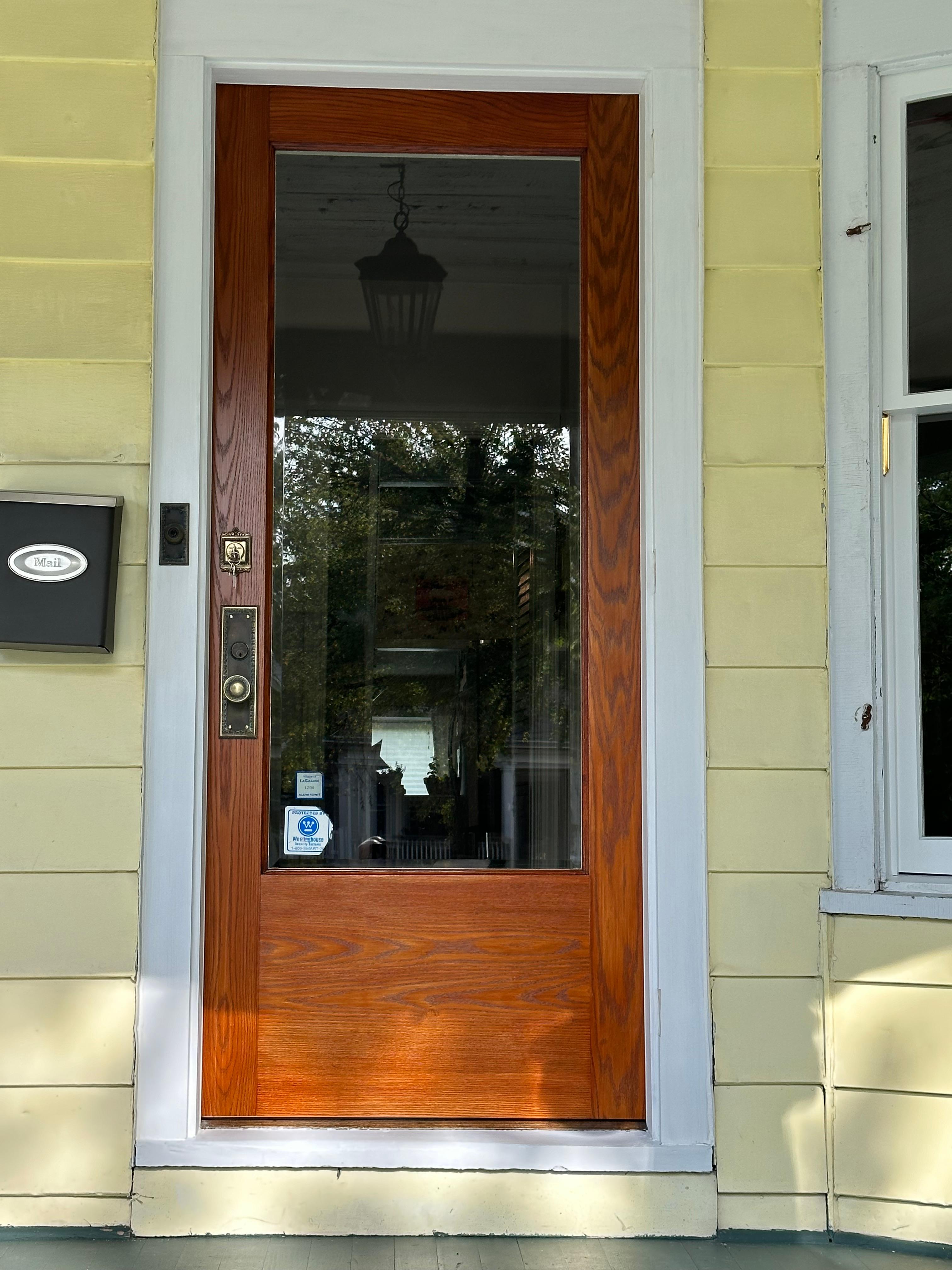 Custom Antique Wood Storms